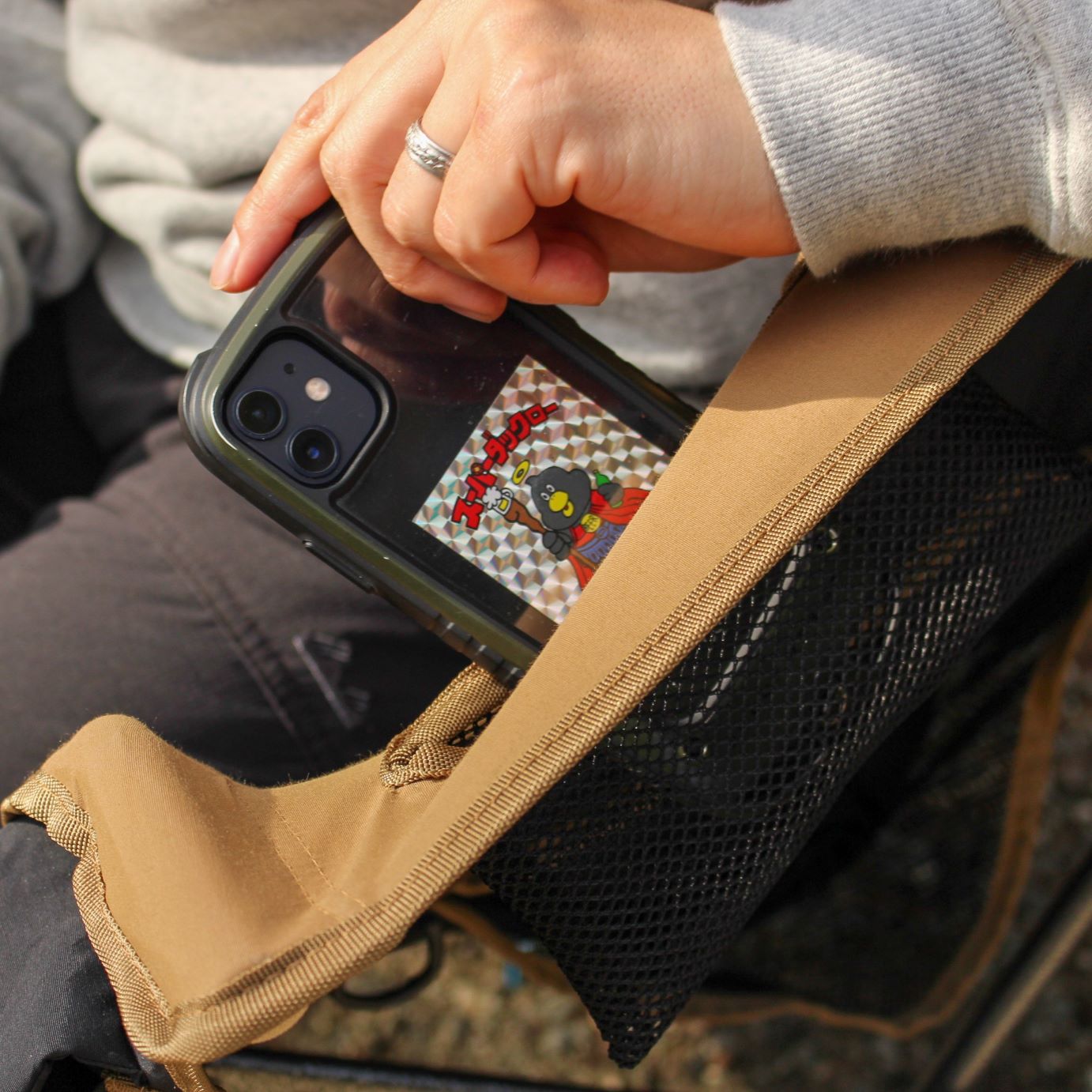 60/40 CLOTH TWIN SOFA CHAIR (BLACK)