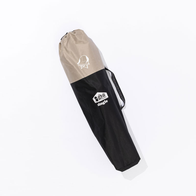 60/40 CLOTH SINGLE SOFA CHAIR (BLACK)