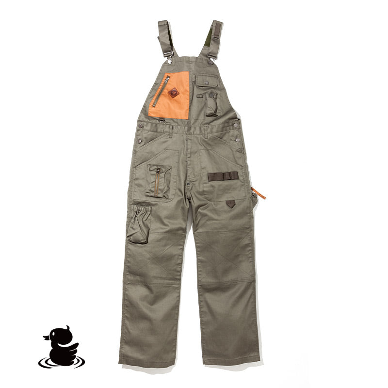HIASOBI CAMPER BIG BEN OVERALL BLACKDENIM