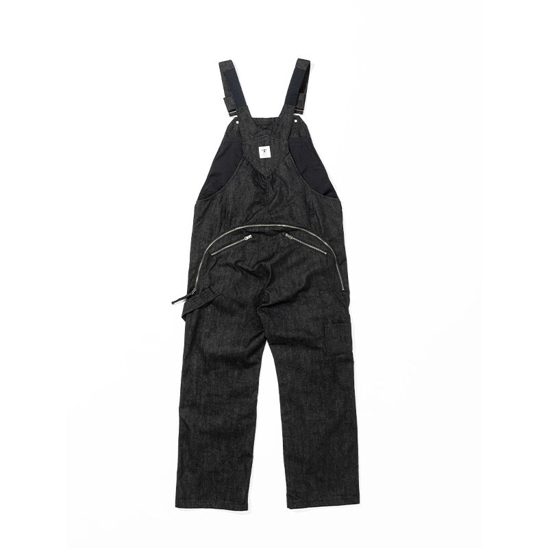 HIASOBI CAMPER BIG BEN OVERALL BLACKDENIM