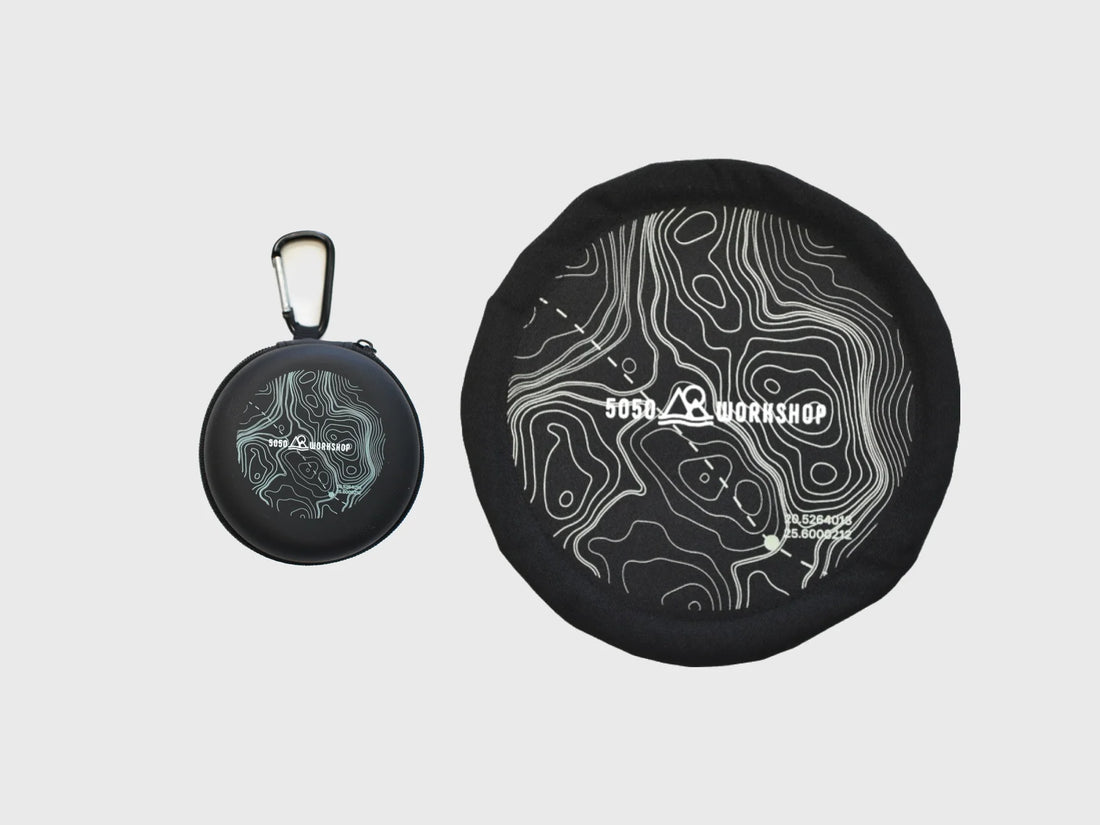 5050 FOLDING FLYING DISC TOPO