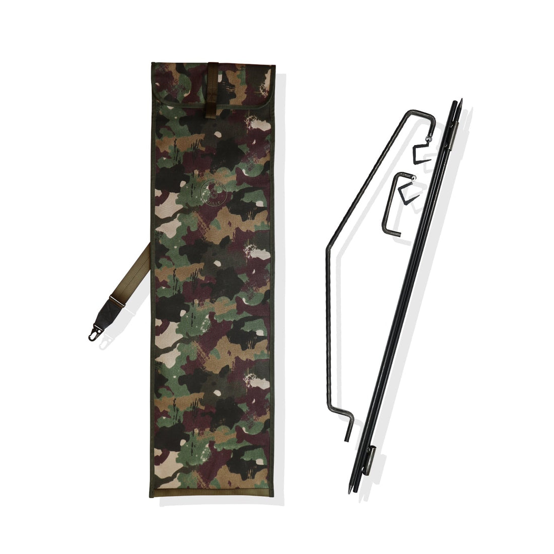 【C&C.P.H.EQUIPEMENT】ロングポールCASE WIDE(CAMO)