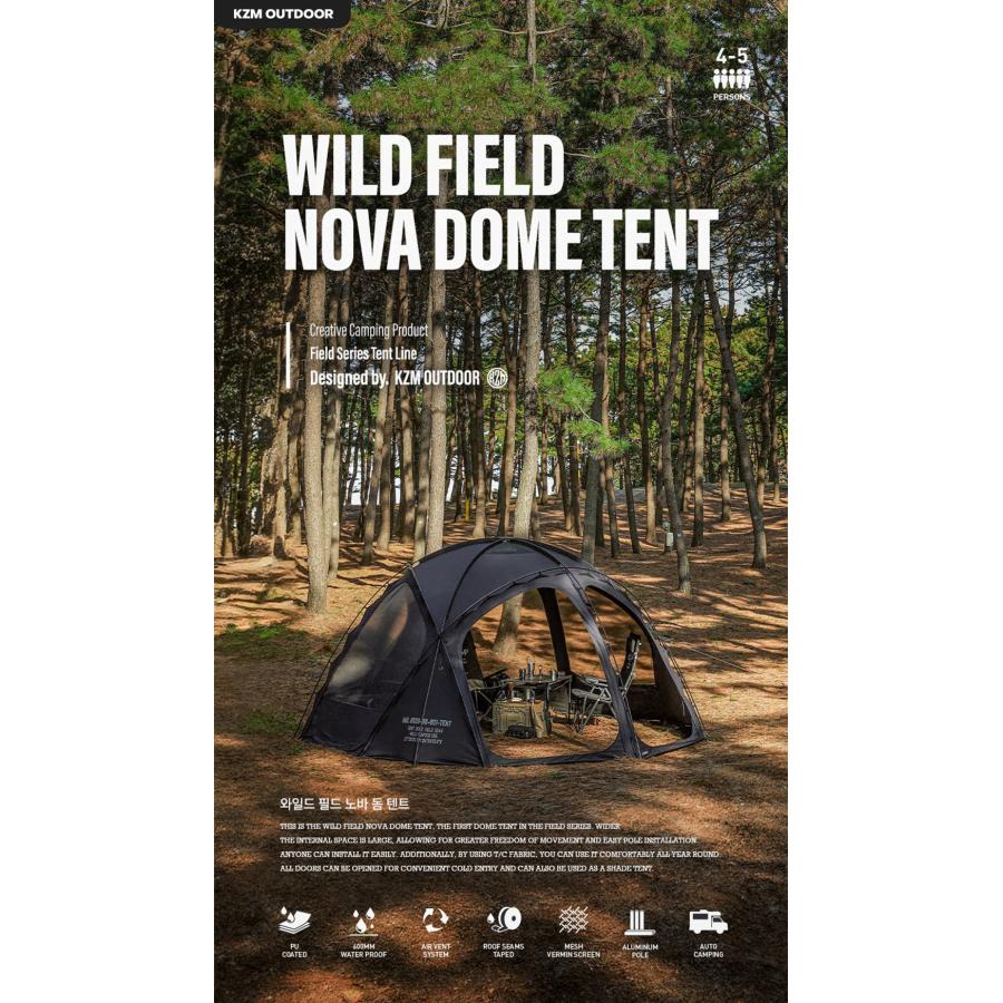 KZM WILD FIELD NOVA DOME TENT カズミ ワイルド ノヴァ ドーム テント