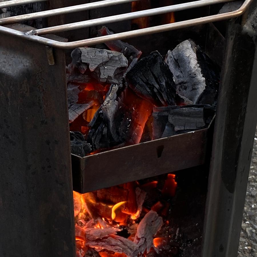 おしゃれ炭火焼き台 楽天市場】SALIU TheChef 炭焼きグリル 大 七輪 しちりん